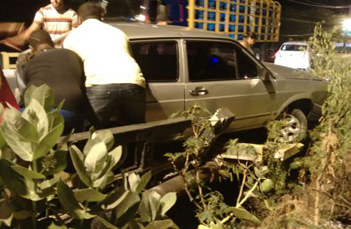 Brumado: Homem colidiu automóvel contra ponte do Rio do Antônio