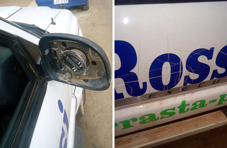 Brumado: Carro do cantor Ed Rossi foi alvo de vandalismo