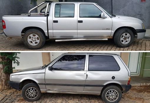 Brumado: Polícia Militar recupera veículos furtados