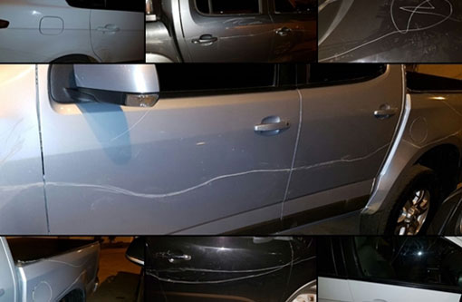 Rio de Contas: Casal é retirado de festa e de ‘vinga’ riscando veículos de convidados