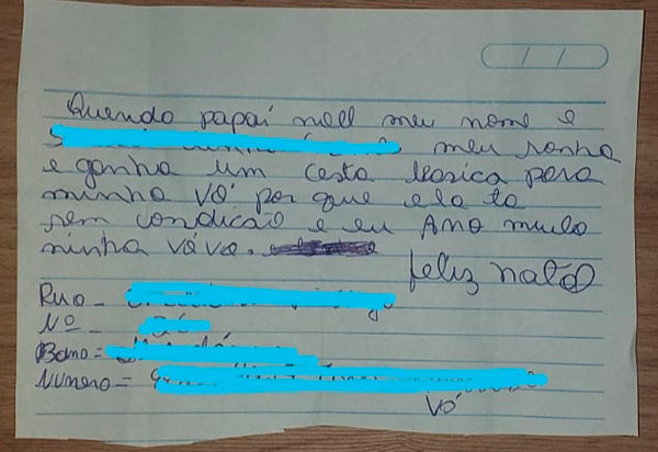 Brumado: Neste Natal, retire cartinhas de crianças na CDL e as presenteie