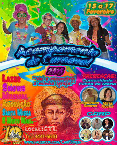 Brumado: Comunidade CARP realiza 'Acampamento de Carnaval'