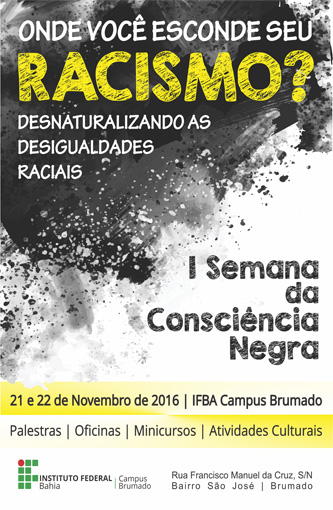 IFBA campus Brumado promove I Semana da Consciência Negra