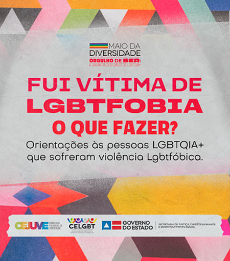 Governo da Bahia lança cartilha com orientações para vítimas de LGBTfobia