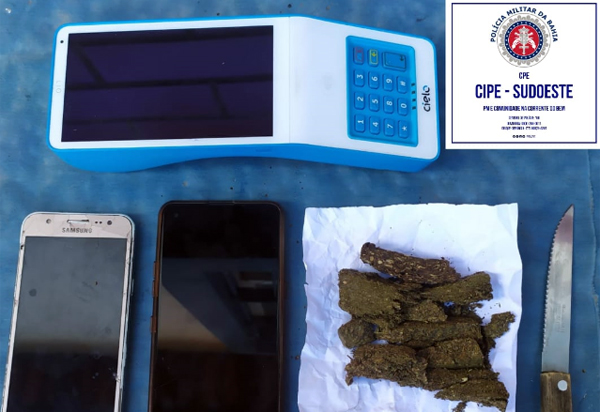 Caesg prende casal em posse de substância análoga à maconha em Brumado