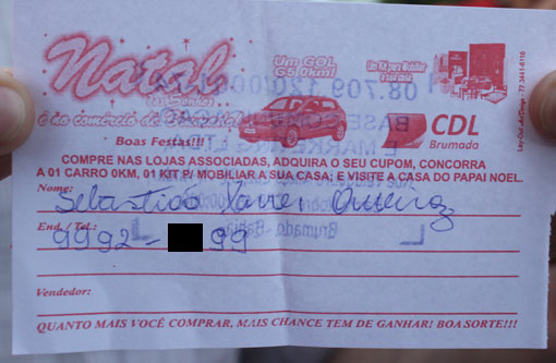 CDL de Brumado realiza sorteio da Campanha 'Natal dos Sonhos'