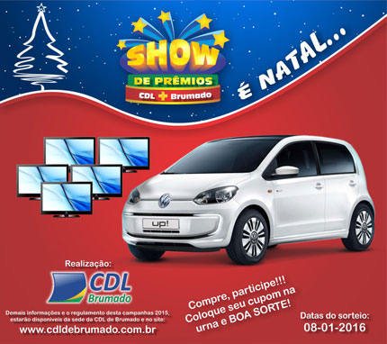 Começa nesta sexta-feira (06) a campanha de Natal da CDL de Brumado