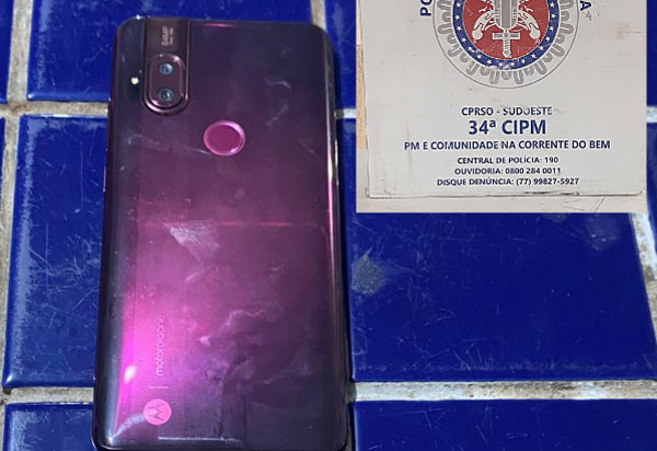 Brumado: Homem é preso após roubar celular no centro da cidade