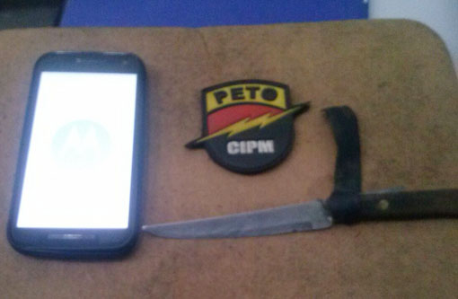 Brumado: PM prende indivíduo que roubou celular em estabelecimento comercial na Praça da Prefeitura