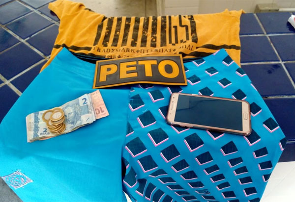 Polícia Militar deteve suspeito de roubo em Brumado 