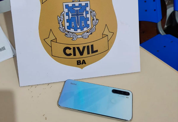 Polícia Civil recupera celular furtado  no centro de Brumado