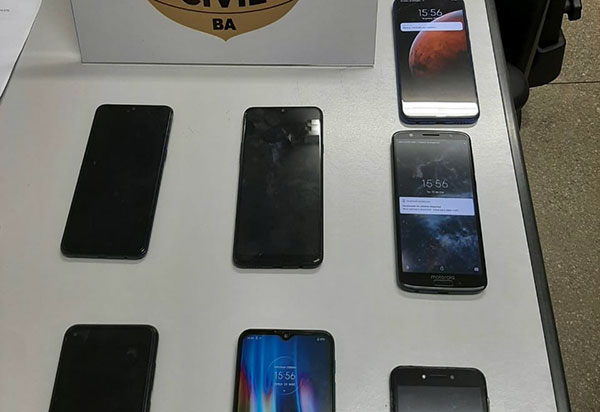 Delegacia Territorial de Brumado recupera celulares roubados