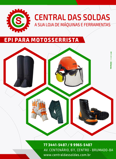  Central das Soldas - EPI para Motoserrista