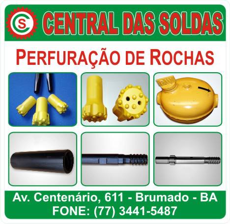 Central das Soldas - Perfuração de Rochas