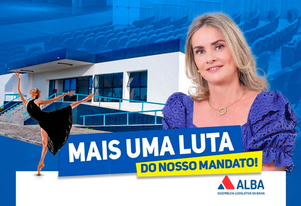 Ivana solicita ao governo do estado melhorias no Centro Cultural de Guanambi