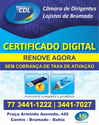 Brumado: na CDL, confira os benefícios do Certificado Digital 