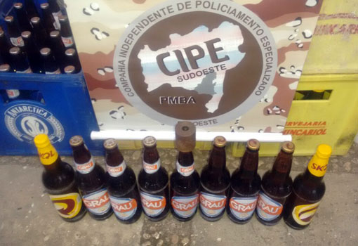 Vitória da Conquista: CAESG desarticula depósito de falsificação de cerveja