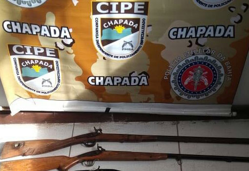 Homem é preso após ostentar foto armado em redes sociais na Chapada Diamantina