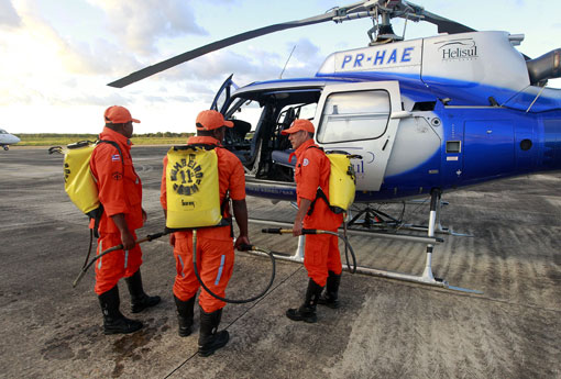Programa Bahia sem Fogo reforça patrulhamento aéreo na Chapada Diamantina