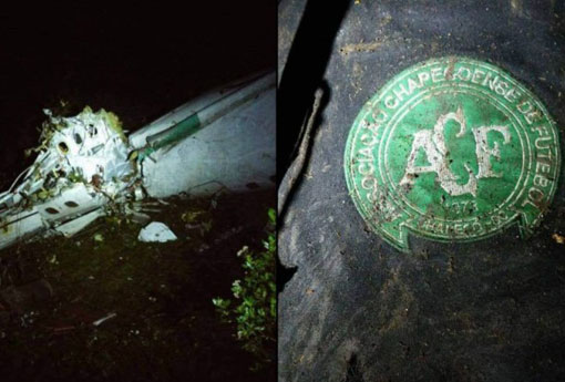Avião da Chapecoense levava 21 profissionais de imprensa