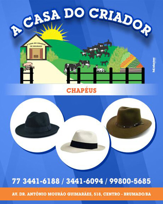 A Casa do Criador: adquira o seu chapéu para as festas juninas 