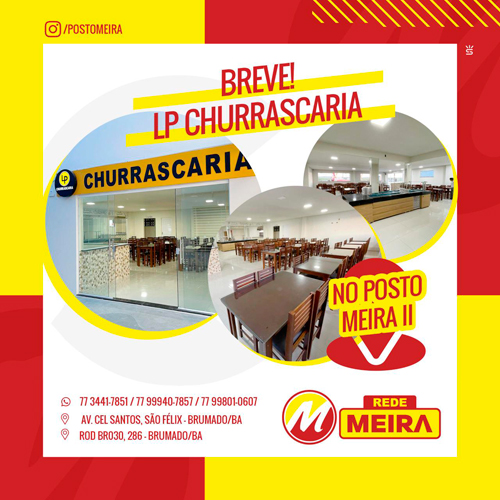 Breve em Brumado LP Churrascaria