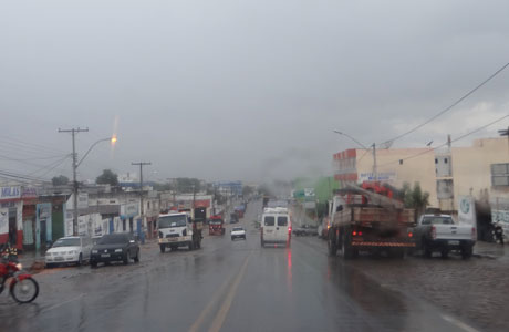 O Tempo: Volta a chover em Brumado