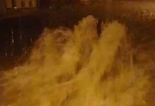 Choveu mais de 80 mm em Brumado na madrugada desta quarta (13)