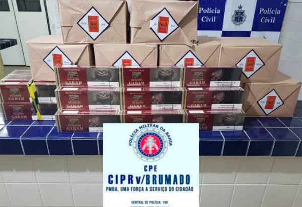 Rio do Antônio: TOR apreende cigarros contrabandeados