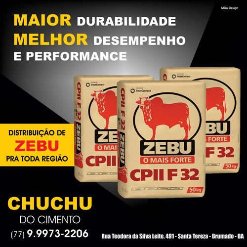 Cimento Zebu - Maior durabilidade, melhor desempenho e performance