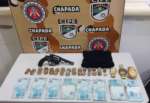 Suspeito de sequestro e roubo a banco morre em troca de tiros com a Cipe Chapada