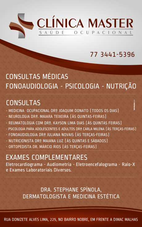 Brumado: Confira as especialidades da Clínica Master