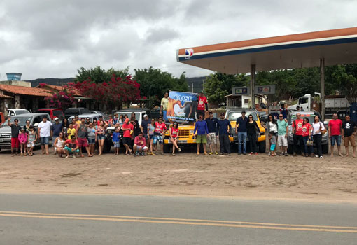 Clube Jeep Brumado promoveu trilha beneficente em prol da Caase na Chapada Diamantina 