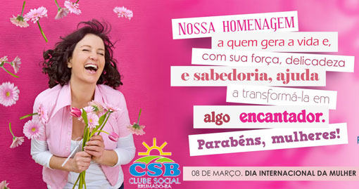 Homenagem do Clube Social de Brumado a todas as mulheres