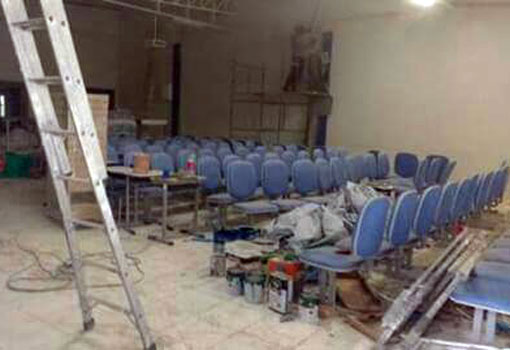 Brumado: professor critica atraso na reforma  e custos destinados à execução do serviço no CMEAS