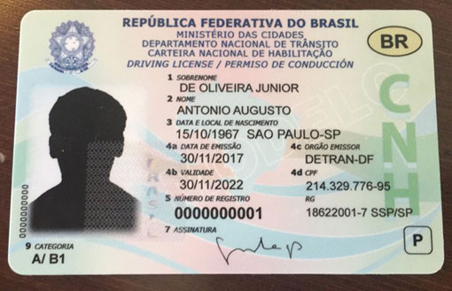 Carteira Nacional de Habilitação vai virar cartão com chip até 2019