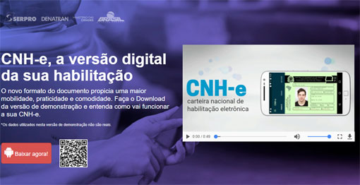 Versão de demonstração da CNH já pode ser baixado por motoristas em celulares Android