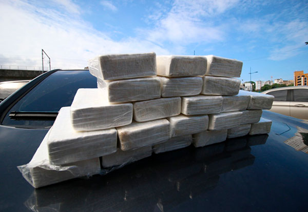 Crescem em 1.000% apreensões de cocaína na Bahia