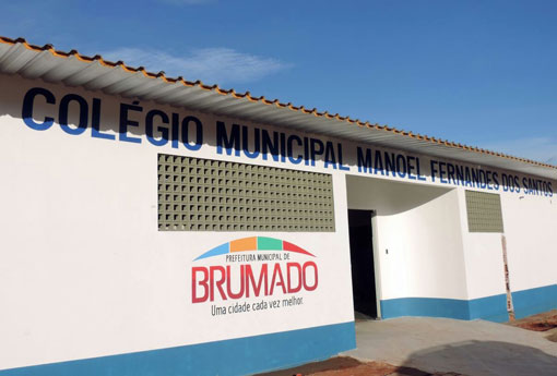Prefeito Aguiberto inaugura Colégio Manoel Fernandes em Ubiraçaba