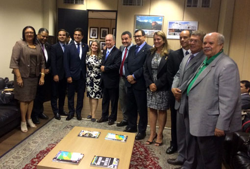 Comitiva baiana busca soluções para obras da Fiol e Porto Sul em audiência no Ministério dos Transportes