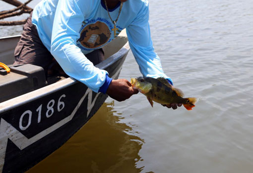 1º Campeonato de Pesca foi realizado na Barragem de Cristalândia