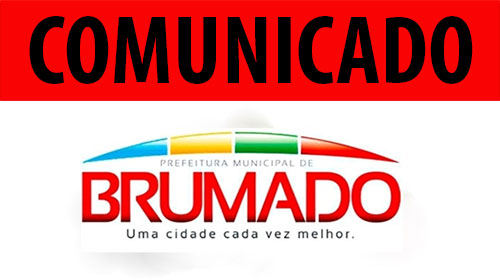 Comunicado Prefeitura Municipal de Brumado: Depósito da Folha de Pagamento