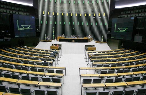 Câmara dos Deputados está de 'folga' até a próxima segunda-feira