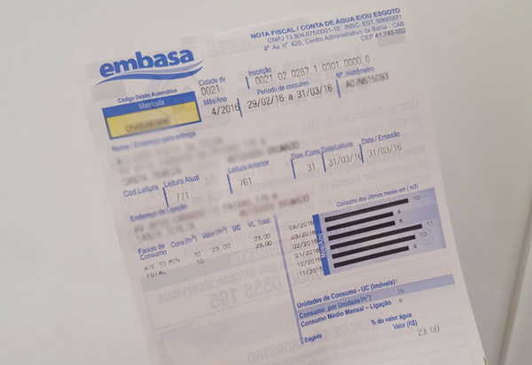 Agersa suspende reajuste de tarifa da Embasa