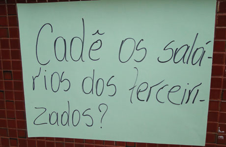 Brumado: Funcionários terceirizados continuam sem receber salários