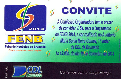Confirmada a realização da Feira de Negócios de Brumado este ano