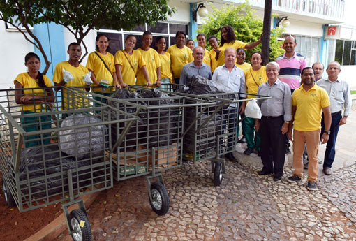 Brumado: Cooperativa de catadores de reciclados é implantada; prefeito ainda sancionará o projeto