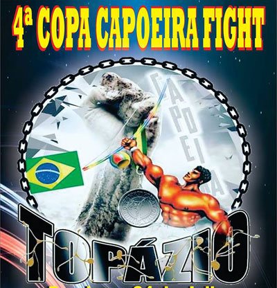 Neste domingo (24) o Grupo Topázio realiza a 4ª Copa Capoeira Fight Brumado