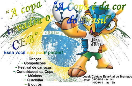 Colégio Estadual de Brumado promove evento em alusão à Copa e Festejos Juninos