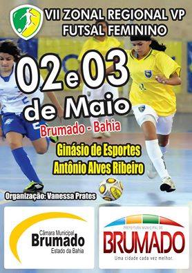 Brumado: Vem aí o VII Zonal VP de Futsal Feminino